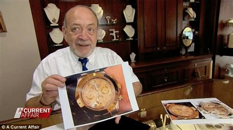 Michael Turnbull says replica Rolex holds sentimental value